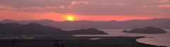 琵琶湖夕景