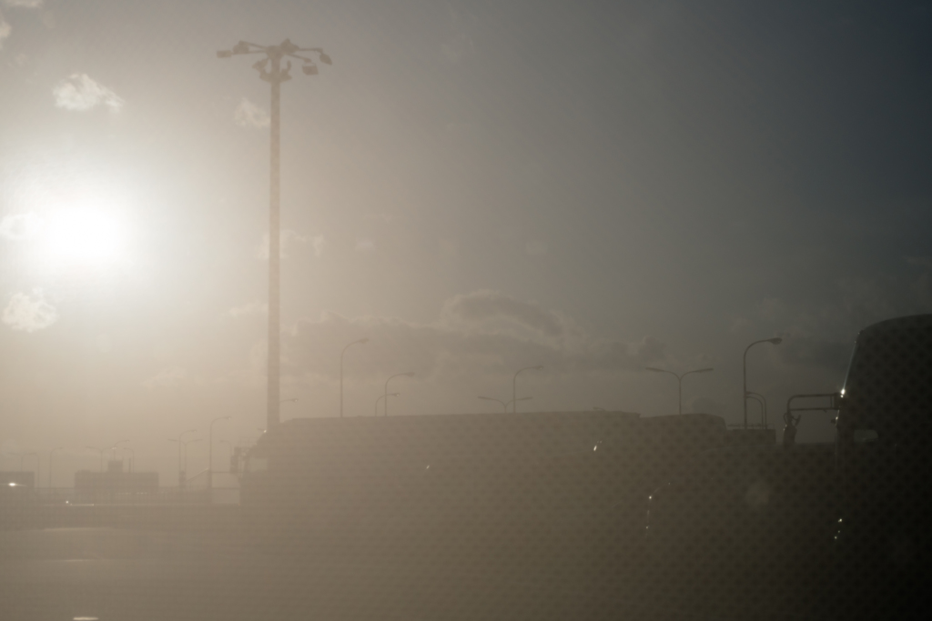 drive-in sunset...