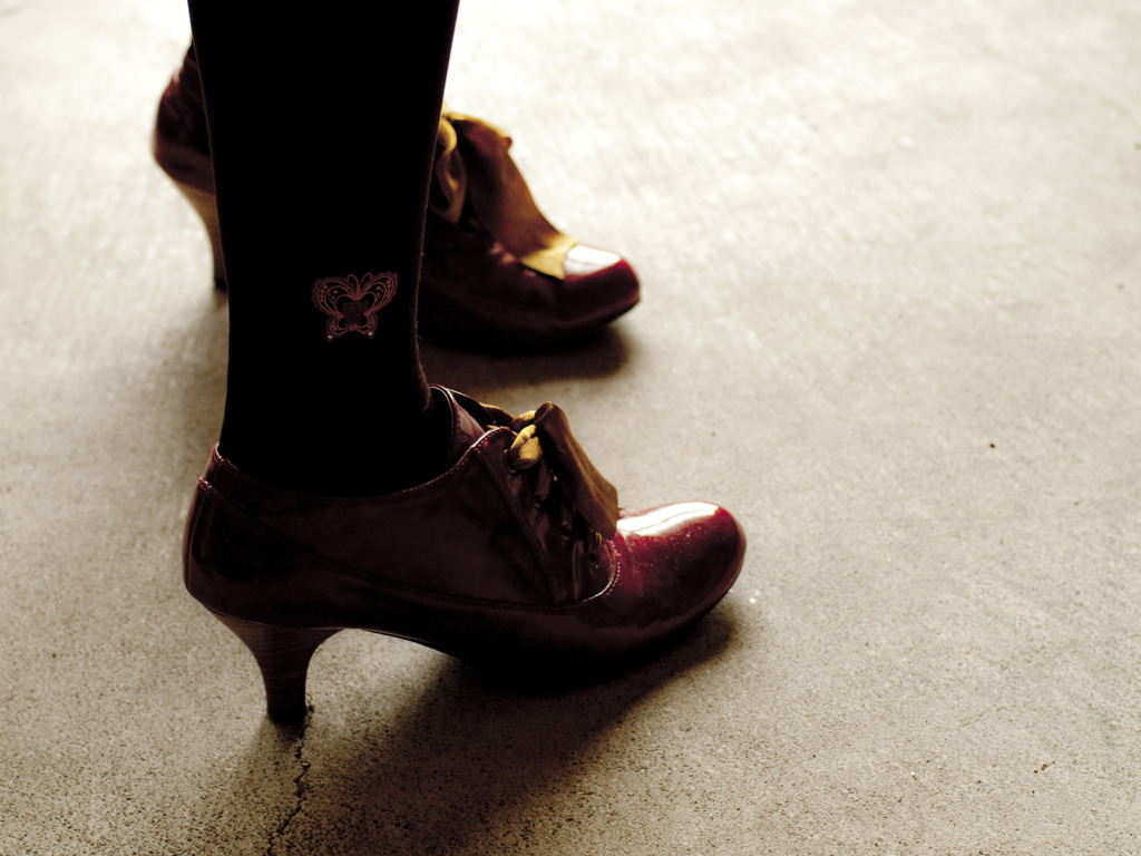 auspicious heels..