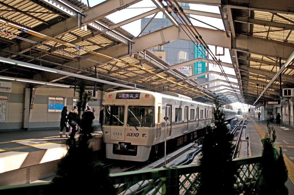 吉祥寺駅プラットホーム