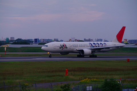JAL777　Takeoff 　Maxpower Running