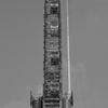観覧車BW