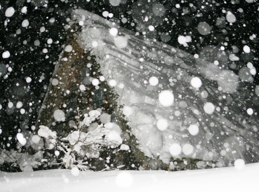 吹雪の夜