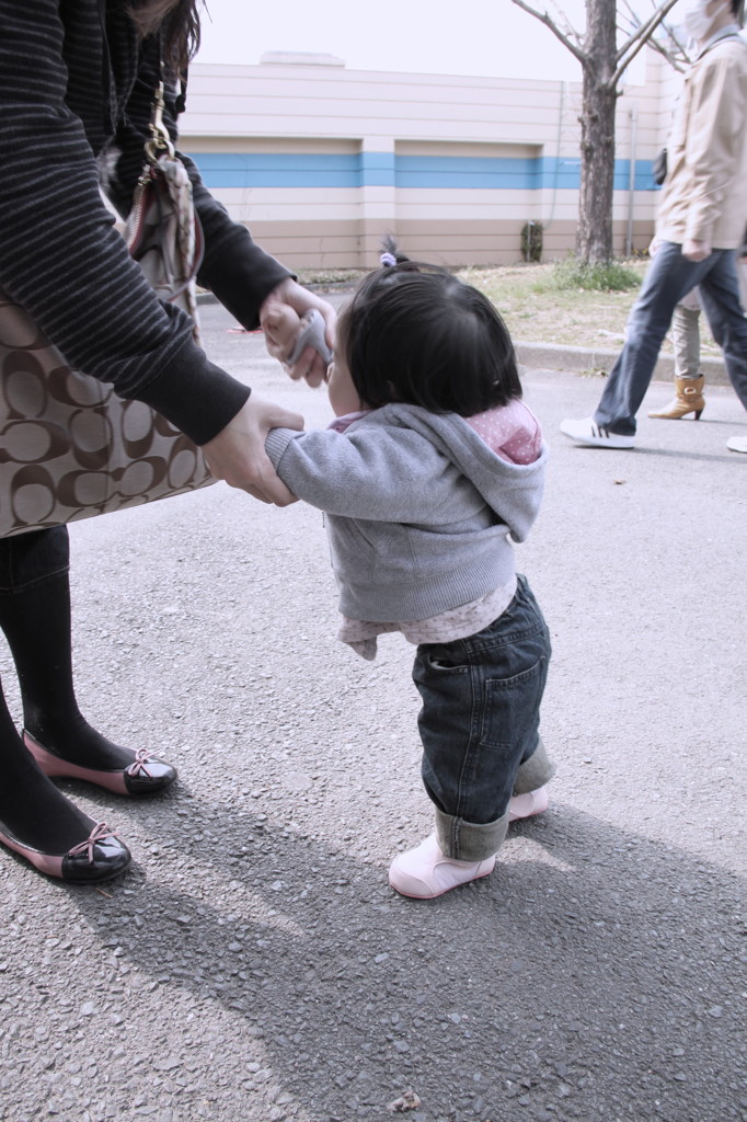 １歩１歩ゆっくりと・・・