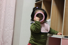 顔がすっぽり！
