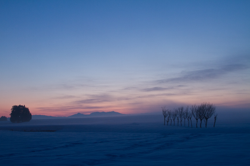 小千谷　雪峠ハサギのある風景１