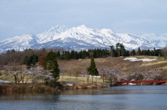 上越市　松ヶ峯　名峰妙高山