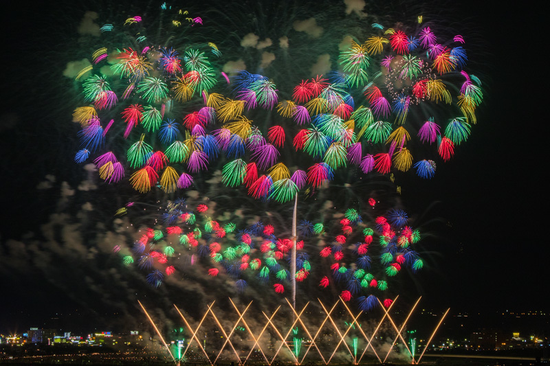 夜空の万華鏡