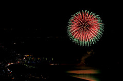 2011寺泊港海上花火大会３