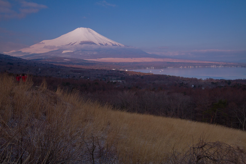 春の富士　その3　山中湖