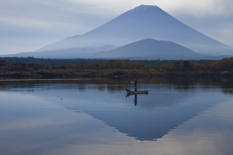 精進湖と富士山Ⅱ