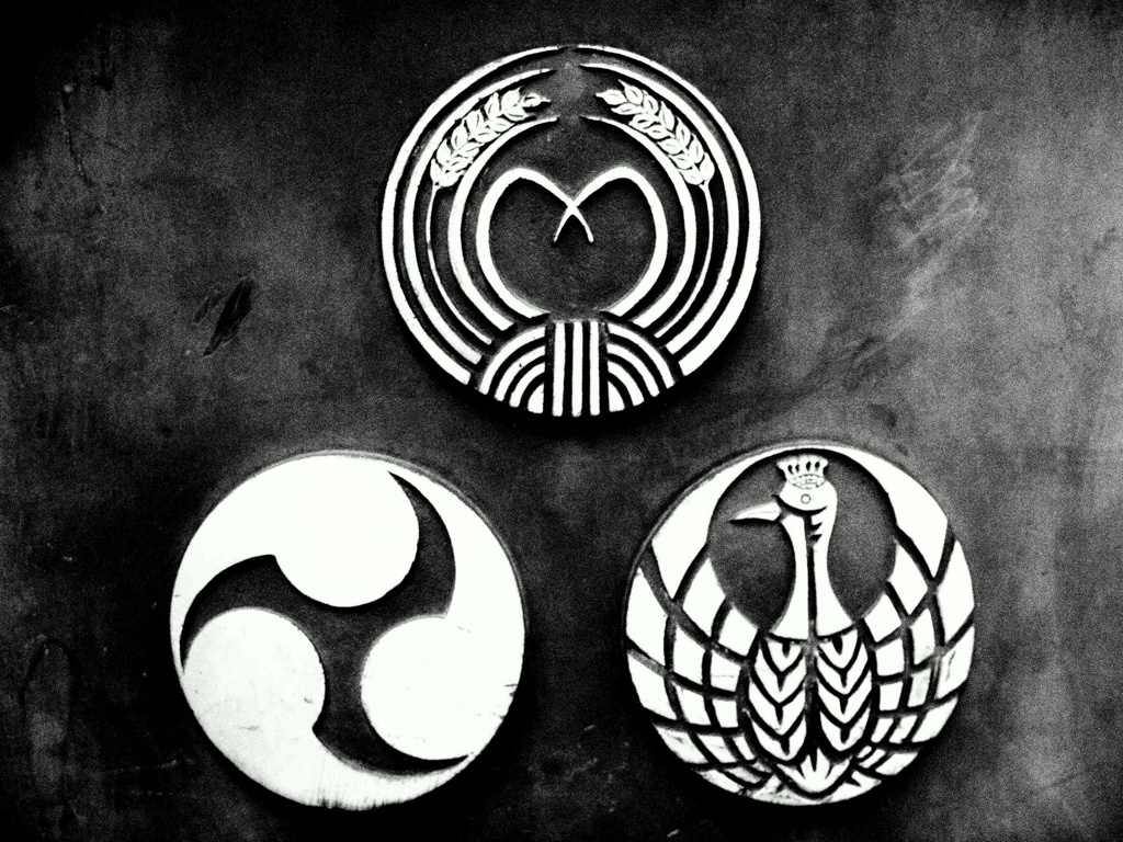 three emblems