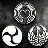 three emblems