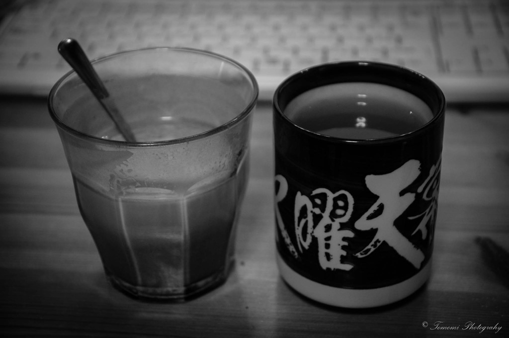 目覚めのココア＆緑茶