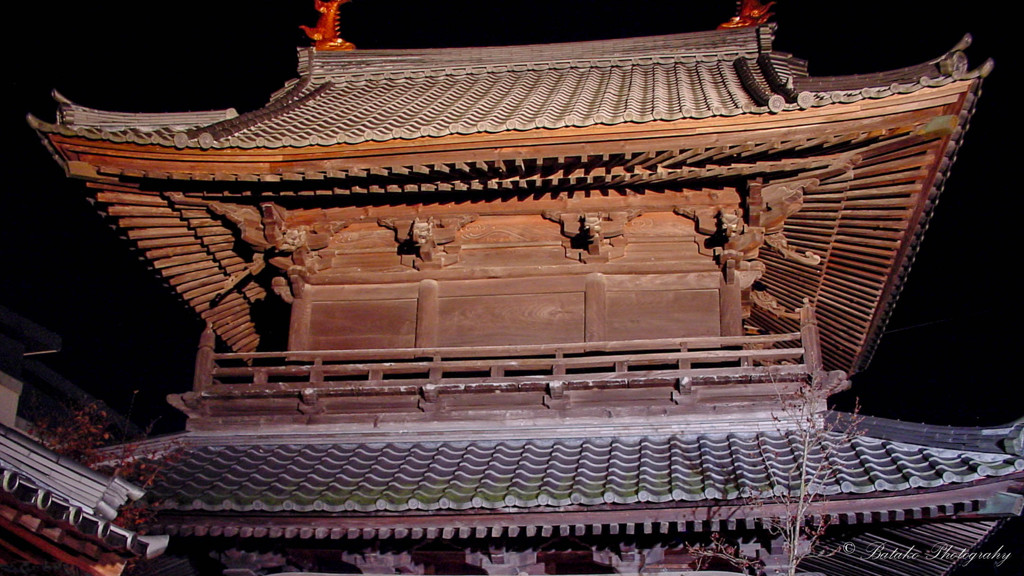 豊音寺の二重門
