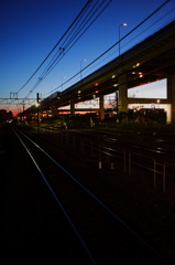 朝の駅