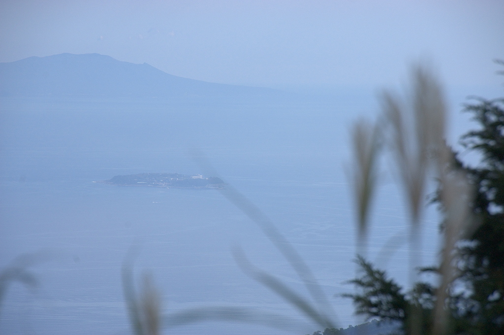 箱根ターンパイクからの初島