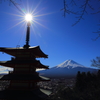 霊峰富士　（初来日の外国人を案内）