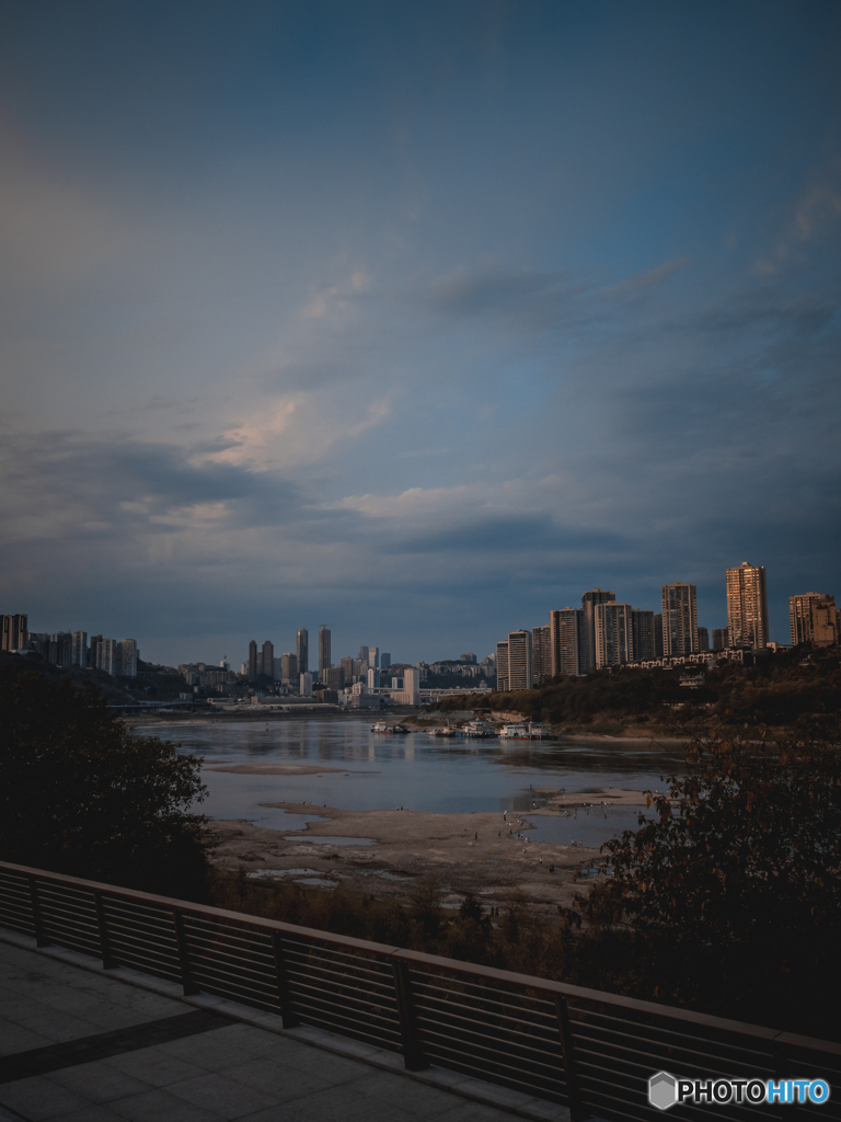 中国重慶市長江