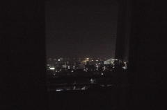 寝室夜景
