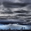朝の雲