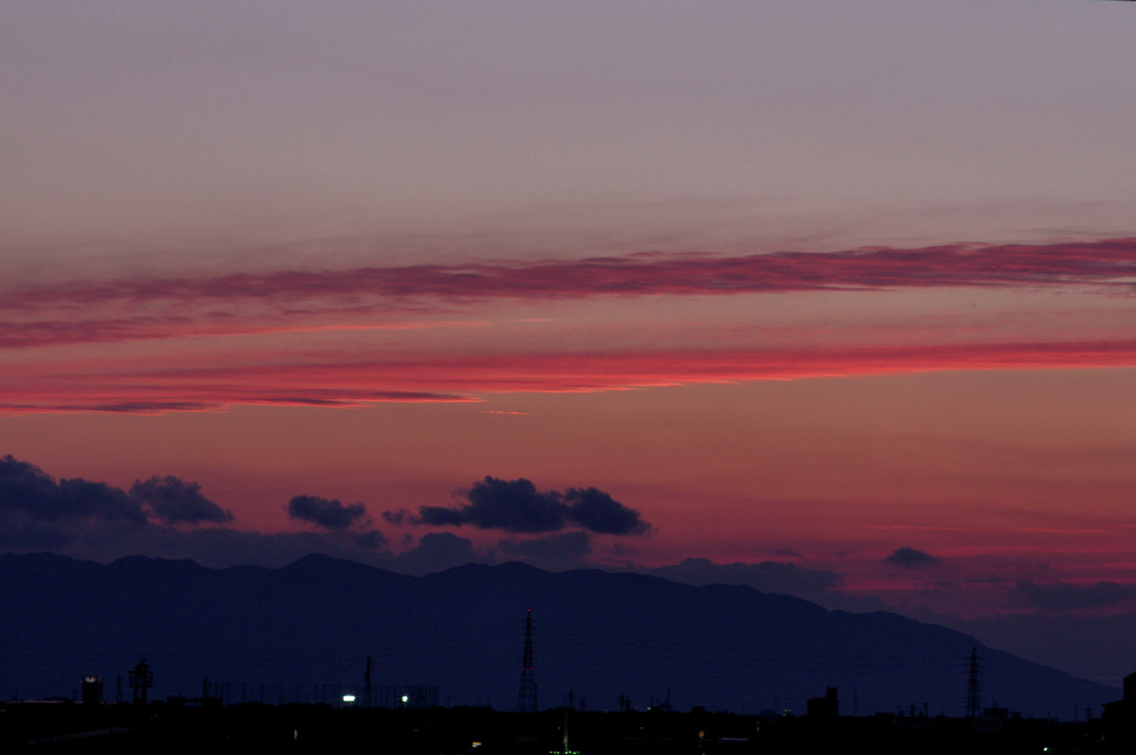 夕焼け雲