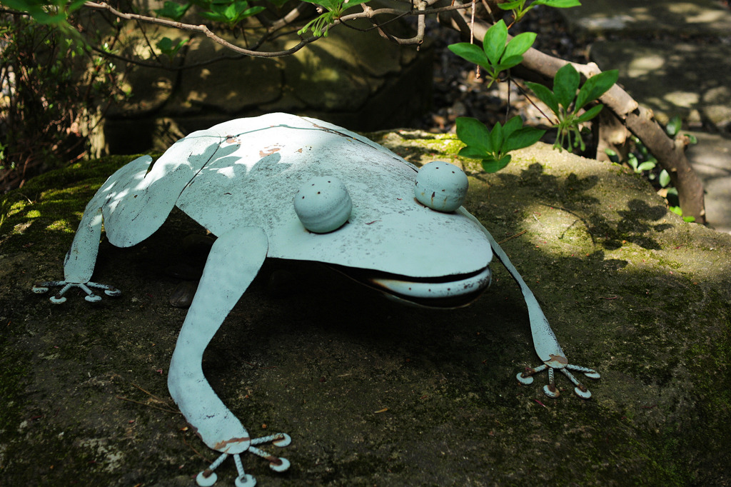 カエルのオブジェ