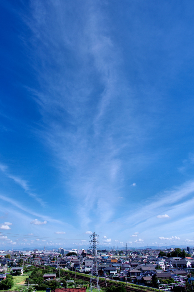 北の空
