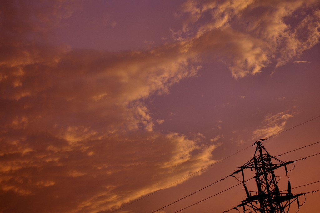 夕空