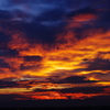 燃える空１