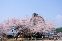 荘川の五連水車