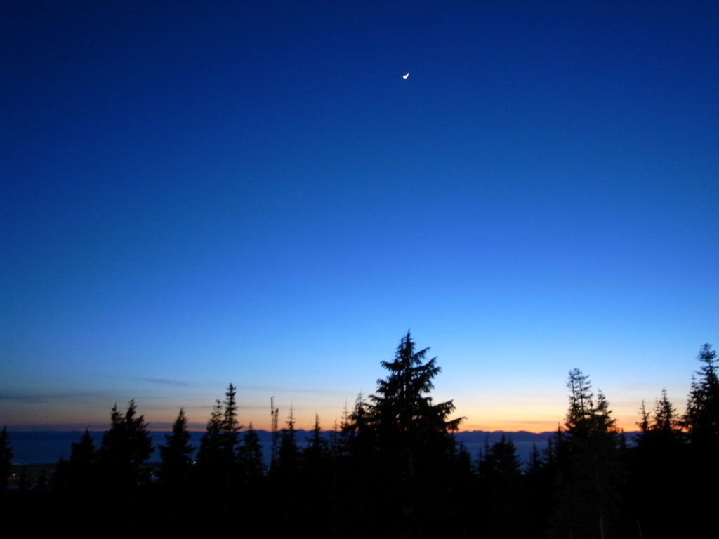 Grouse Mountain's night