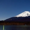 精進湖の夜