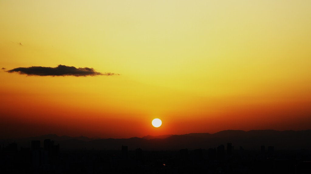 夕焼け
