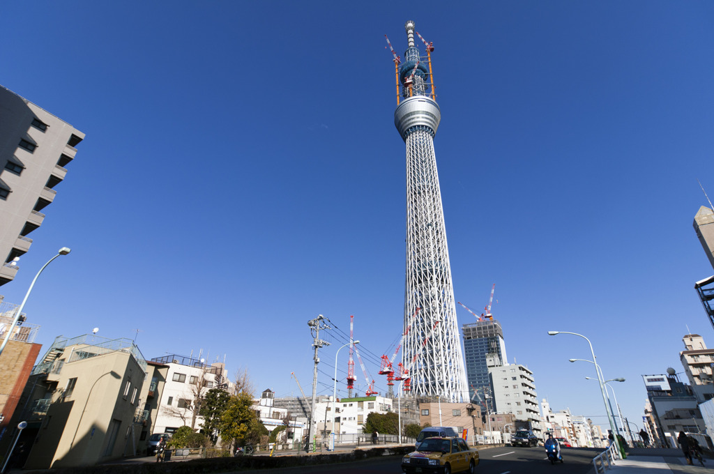 そびえ立つ塔