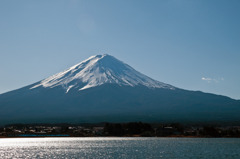 河口湖湖畔からのMt.Fuji