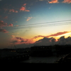 名古屋の夕焼け