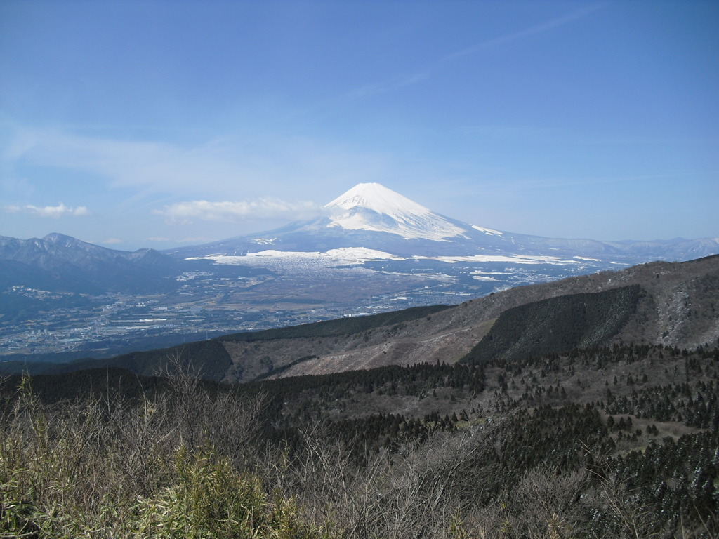 芦ノ湖スカイラインより