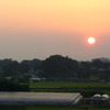 夕日