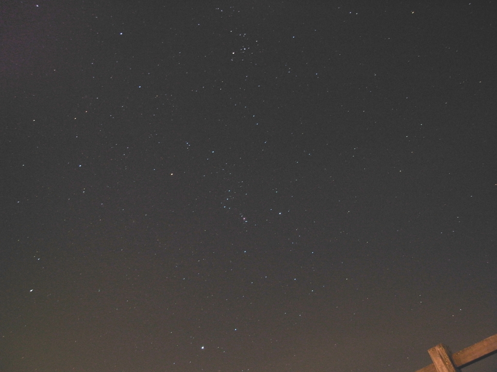 山中湖　星空