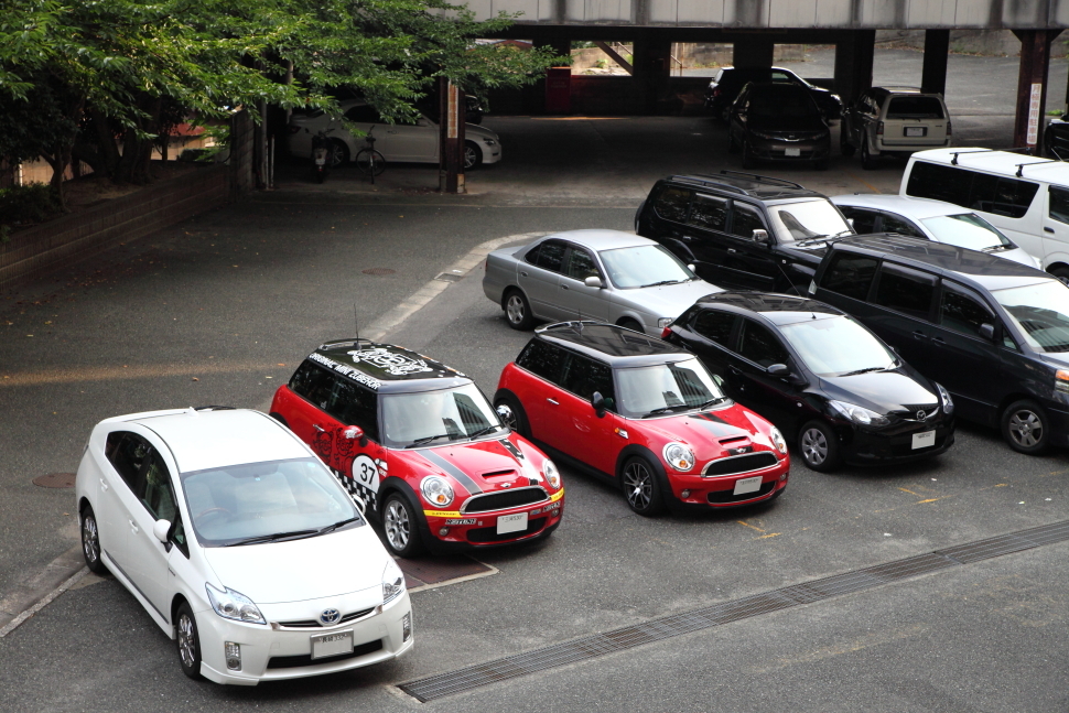 隊長MINIと一緒に