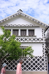美観地区にて