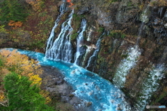 秋の美瑛川 秋の美瑛川