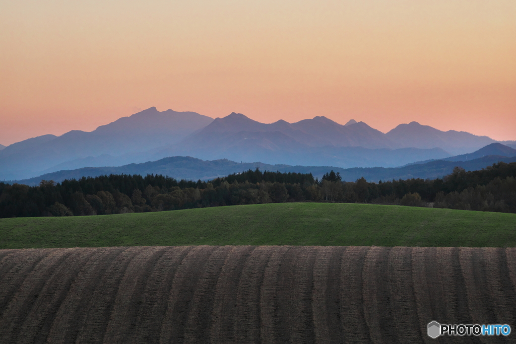 夕暮れ色に染まる頃...