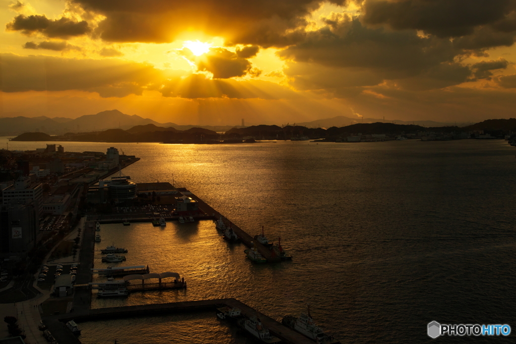 門司港シルエット