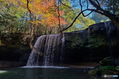 秋の鍋ケ滝