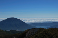 日光白根山からの景色