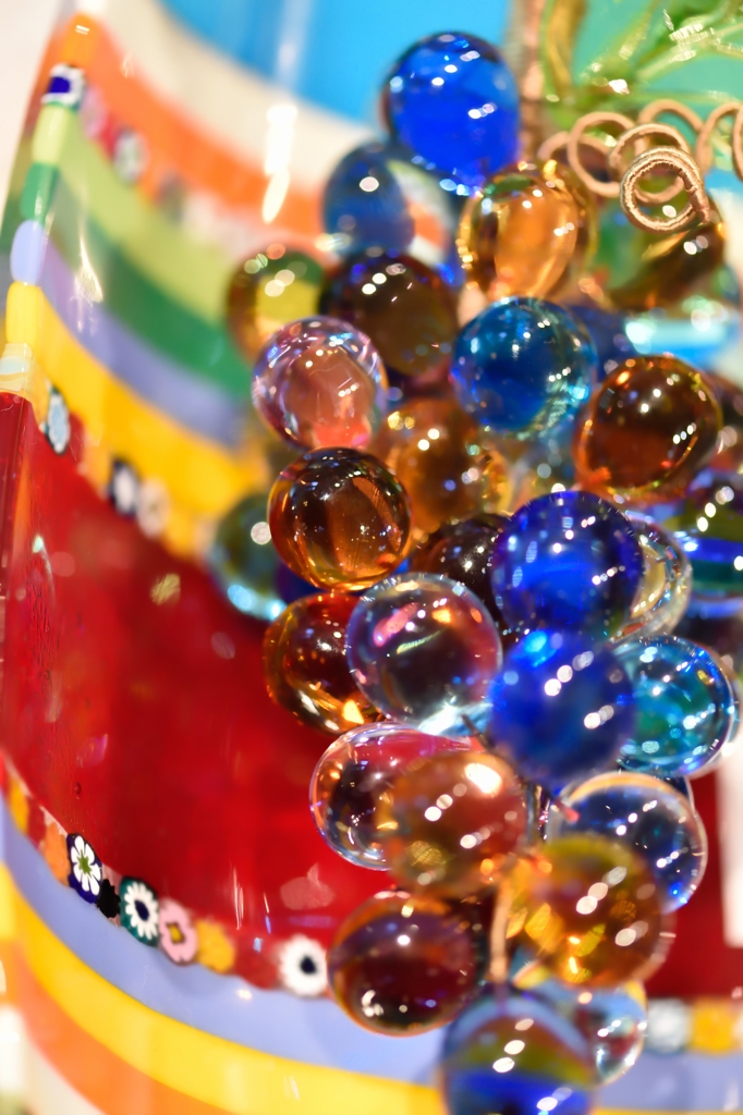 glass grapes