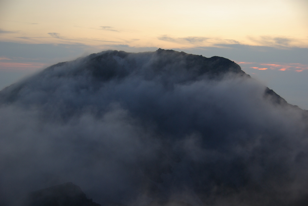 白馬岳山頂から　（1）