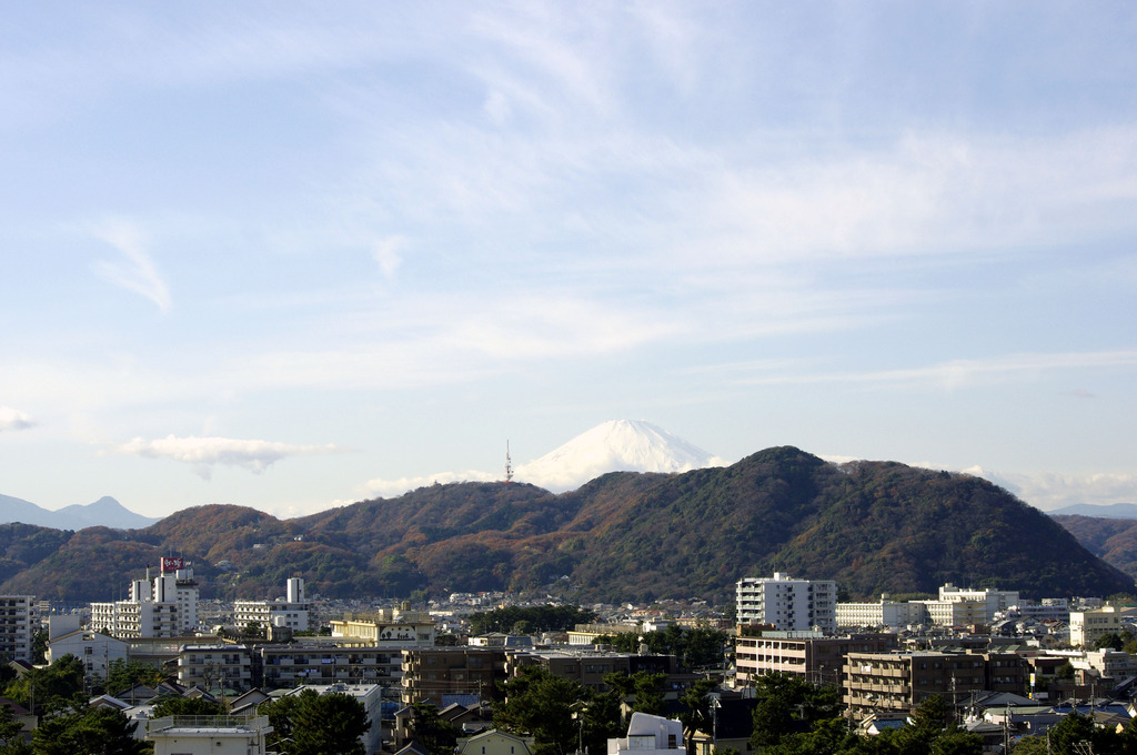 湘南平＆富士山